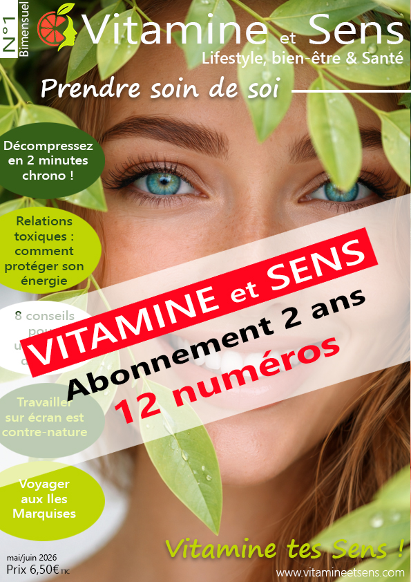 Magazine Vitamine et Sens - Abonnement 2 ans
