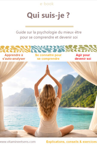 "Qui suis-je ?" e-book sur la psychologie du mieux-être de Vitamine et Sens