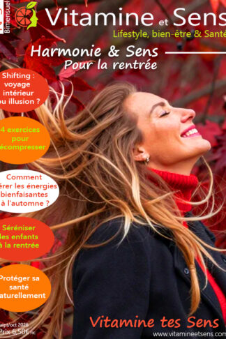 Magazine Vitamine et Sens N°3 : "Harmonie et sens pour la rentrée"