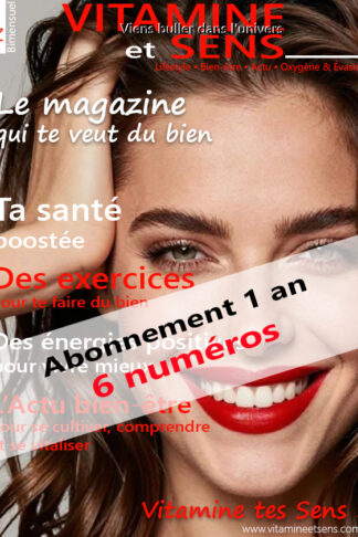 Abonnement annuel au Magazine Vitamine et Sens - 1 an