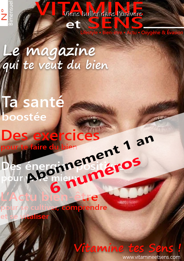 Abonnement annuel au Magazine Vitamine et Sens - 1 an